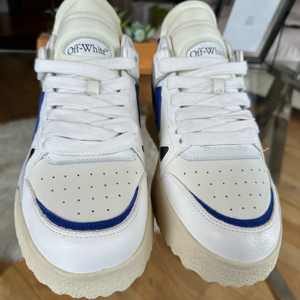 Off-White Midtop Sponge Blue Arrow size 44. 2023 - Picture 4 of 11